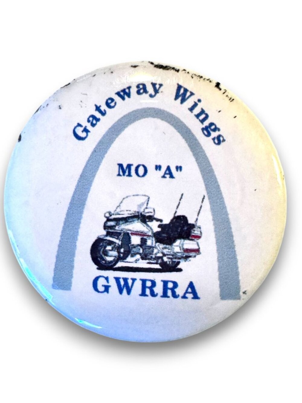 Vintage GWRRA Gold Wing Road Riders Association MO A Gateway Wings St Louis Butt